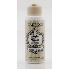 Cadence S9069 Çiçek Beyaz Mat 120 ml Akrilik Boya