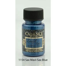 Cadence Sax Mavi Dora Metalik 50ml Kumaş Boyası