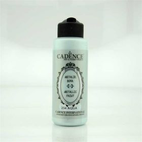Cadence Sedefli 234 Aqua 120ml Metalik Boya