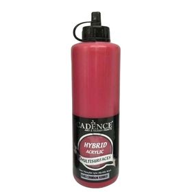 Cadence Simli Gümüş 500 ml HSG-053 Crimson Kırmızı Multisurface Akrilik Boya