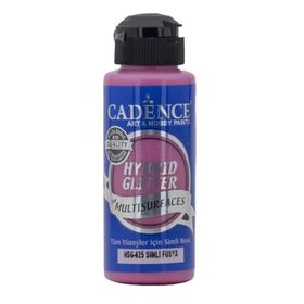Cadence Simli HSG-025 Fuşya 120 ml Multisurface Akrilik Boya