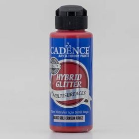 Cadence Simli HSG-053 Crimson Kırmızı 120 ml Multisurface Akrilik Boya