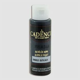 Cadence Siyah Su Bazlı 70 ml Ahşap Akrilik Boya