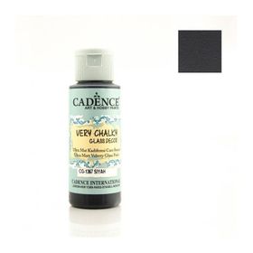 Cadence Siyah Very Chalky Enamel Cam 59ml Seramik Boya