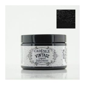 Cadence Siyah Vintage Legend 150ml Eskitme Boya
