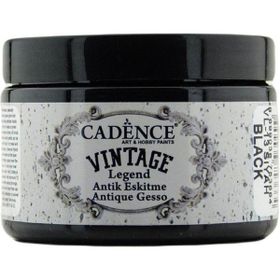 Cadence Siyah Vintage Legend 150ml Eskitme Boya