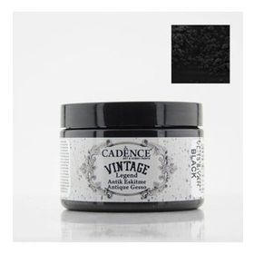 Cadence Siyah Vintage Legend 150ml Eskitme Boya