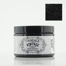 Cadence Siyah Vintage Legend 150ml Eskitme Boya