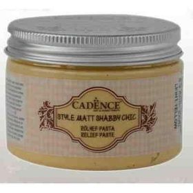 Cadence SR-02 Açık Sarı Style Matt Shabby Chic Rölyef Pasta