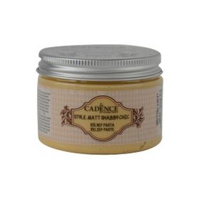 Cadence SR-02 Açık Sarı Style Matt Shabby Chic Rölyef Pasta