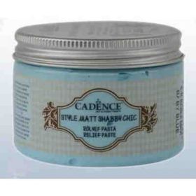 Cadence SR-10 Bebek Mavi Style Matt Shabby Chic Rölyef Pasta