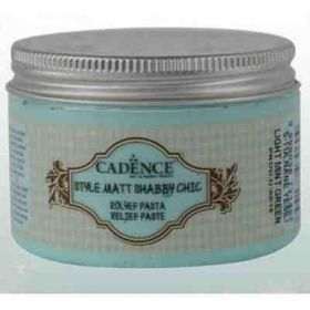 Cadence SR-11 Açık Nane Yeşil Style Matt Shabby Chic Rölyef Pasta