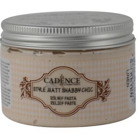 Cadence SR03 Mat Keten Shabby Chic Rölyef Pasta