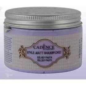 Cadence SR09 Mat Lavanta Shabby Chic Rölyef Pasta