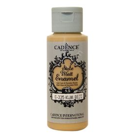 Cadence Style 59Ml. E-335 Kum Beji Matt Enamel Cam Boyası