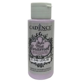 Cadence Style 59Ml. E-346 Leylak Matt Enamel Cam Boyası