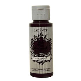 Cadence Style 59Ml. E-348 Karadut Matt Enamel Cam Boyası
