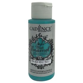 Cadence Style 59Ml. E-354 Açık Deniz Yeşil Matt Enamel Cam Boyası