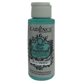 Cadence Style 59Ml. E-356 Ultramarine Yeşil Matt Enamel Cam Boyası