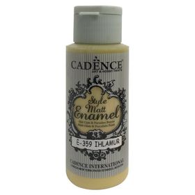 Cadence Style 59Ml. E-359 Ihlamur Matt Enamel Cam Boyası