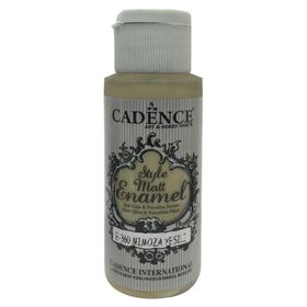 Cadence Style 59Ml. E-360 Mimoza Yeşili Matt Enamel Cam Boyası