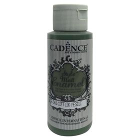 Cadence Style 59Ml. E-361 Çiftlik Yeşil Matt Enamel Cam Boyası