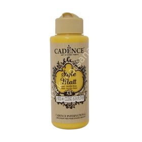 Cadence Style Matt 120 ml 9010 Ay Çiceği Akrilik Boya