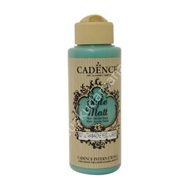 Cadence Style Matt 120 ml 9037 Ultramarin Yeşil Akrilik Boya