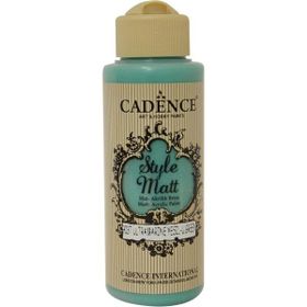 Cadence Style Matt 120 ml 9037 Ultramarin Yeşil Akrilik Boya