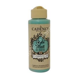 Cadence Style Matt 120 ml 9037 Ultramarin Yeşil Akrilik Boya