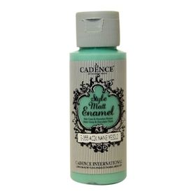 Cadence Style Matt Enamel 59Ml E-355 Açık Nane Yeşil Cam Boyası
