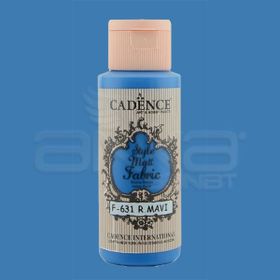 Cadence Style Matt Fabric 59 ml F631 Royal Mavi Kumaş Boyası