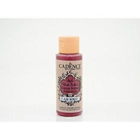Cadence Style Matt Fabric 59 ml F638 Bordo Kumaş Boyası