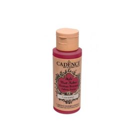 Cadence Style Matt Fabric 59 ml F638 Bordo Kumaş Boyası