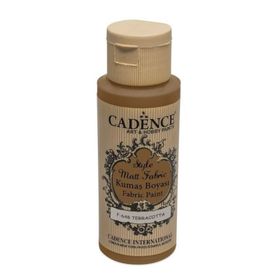 Cadence Terracotta F-648 Style Matt Fabric Kumaş Boyası