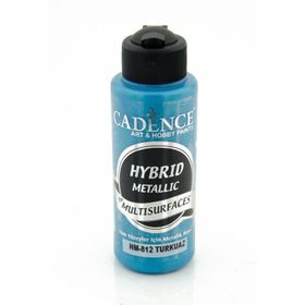 Cadence Turkuaz 120ml Metalik Boya