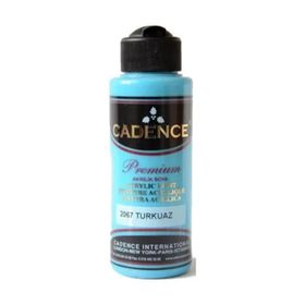 Cadence Turkuaz Su Bazlı 120 ml Ahşap Akrilik Boya