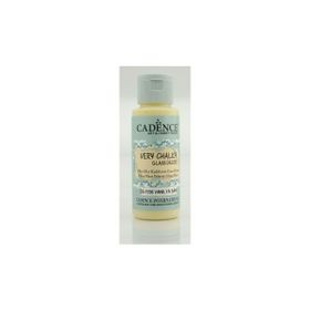 Cadence Vanilya Sarı Very Chalky Enamel Cam 59ml Seramik Boya