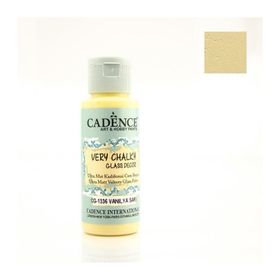 Cadence Vanilya Sarı Very Chalky Enamel Cam 59ml Seramik Boya