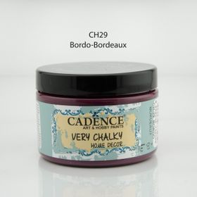 Cadence Very Chalky 150 ml Crimson Akrilik Boya