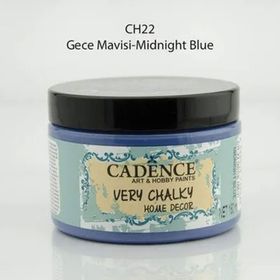 Cadence Very Chalky 150 ml Gece Mavi Akrilik Boya