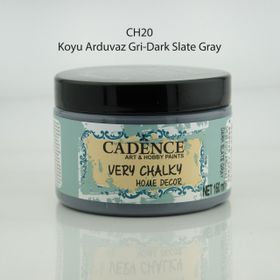 Cadence Very Chalky 150 ml Koyu Arduvaz Gri Akrilik Boya