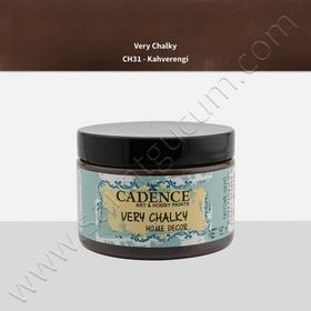 Cadence Very Chalky 150 ml Koyu Kahve Akrilik Boya