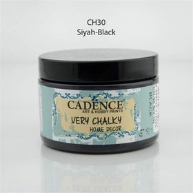 Cadence Very Chalky 150 ml Siyah Akrilik Boya