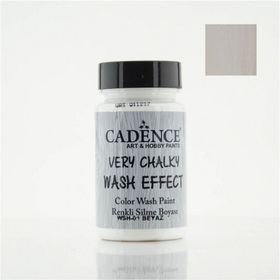 Cadence Very Chalky Wash Efekt Boya 90ml Antik Beyaz Gümüş
