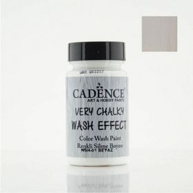 Cadence Very Chalky Wash Efekt Boya 90ml Antik Beyaz Gümüş