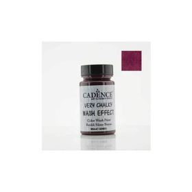 Cadence Very Chalky Wash Efekt Boya 90ml Bordo