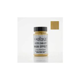 Cadence Very Chalky Wash Efekt Boya 90ml Hardal