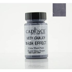Cadence Very Chalky Wash Efekt Boya 90ml KoyuGri