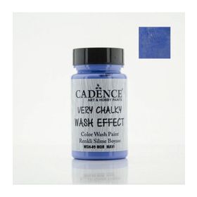 Cadence Very Chalky Wash Efekt Boya 90ml Mavi